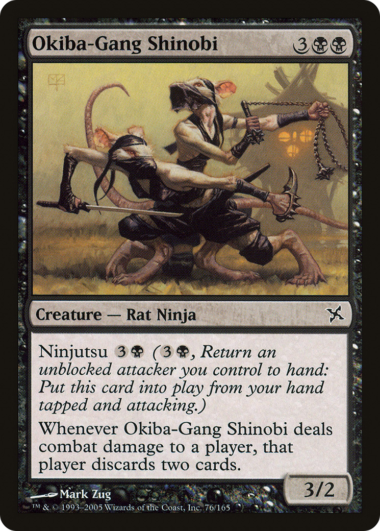 Okiba-Gang Shinobi (BOK-076) [Betrayers of Kamigawa]