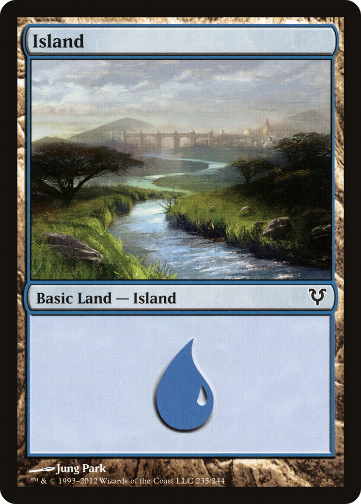 Island (AVR-235) [Avacyn Restored] Foil