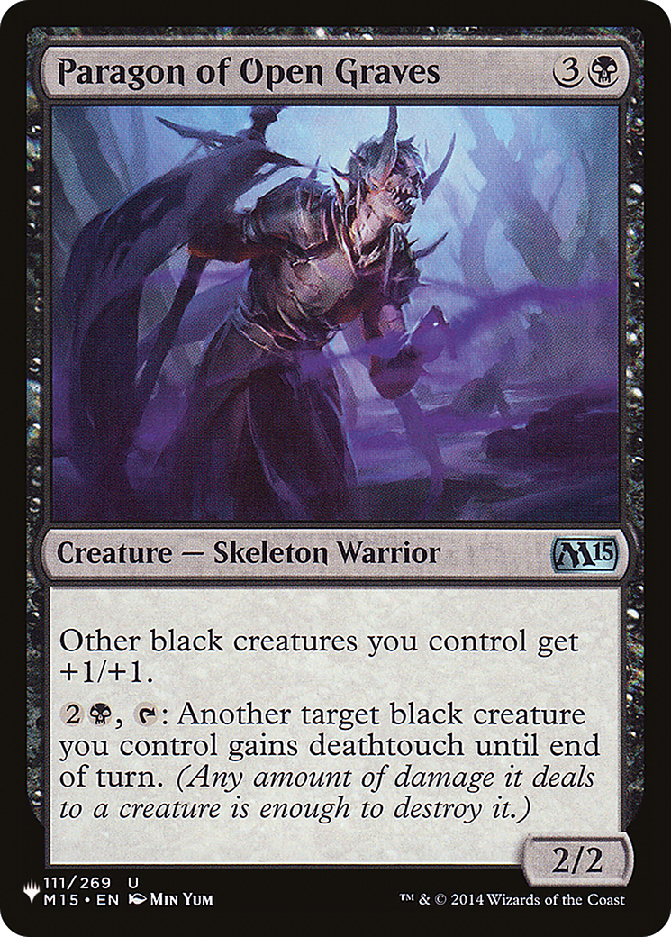 Paragon of Open Graves (LIST-111/269) [The List]