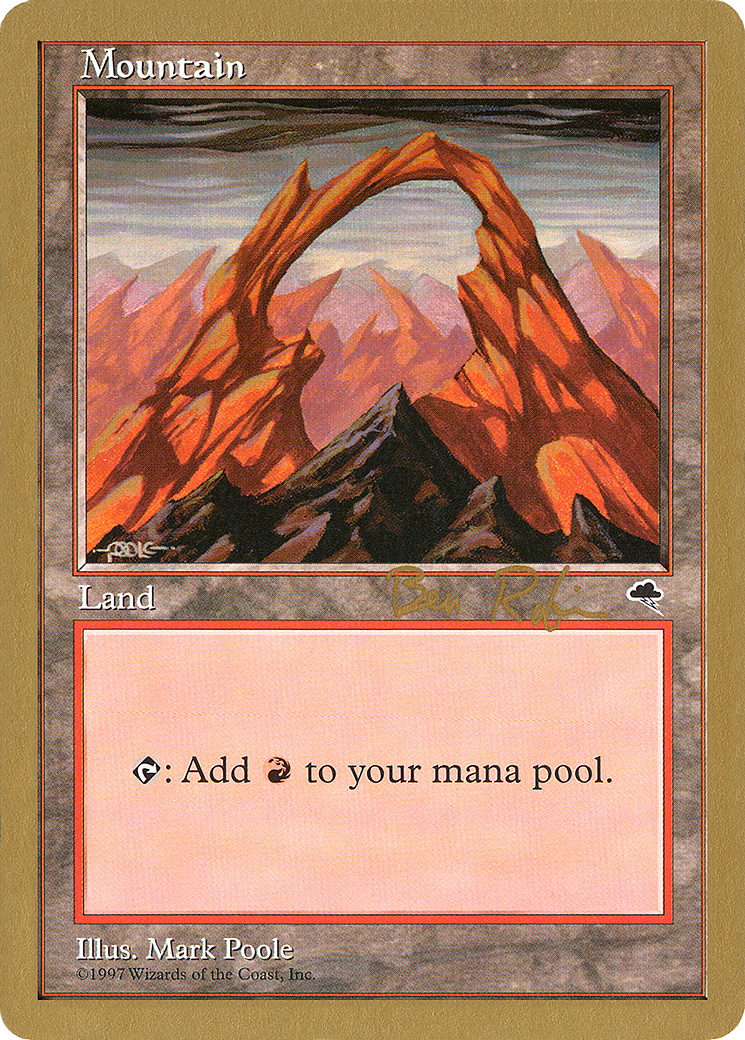 Mountain (Joined) - 1998 Ben Rubin (TMP) [World Championship Decks 1998]
