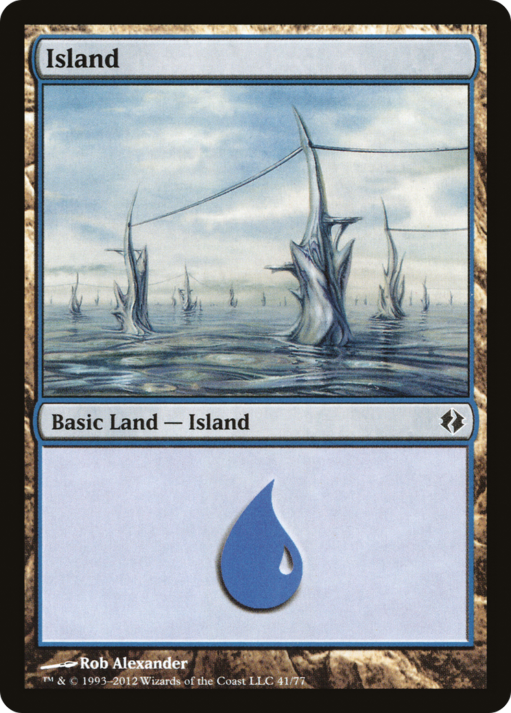 Island (DDI-041) [Duel Decks: Venser vs. Koth]