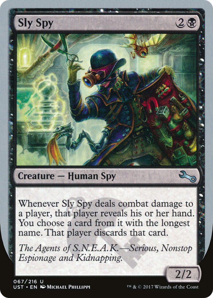 Sly Spy (A) (UST-067) [Unstable]