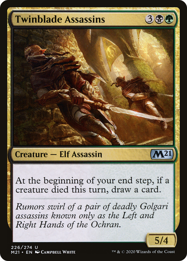 Twinblade Assassins (M21-226) [Core Set 2021]
