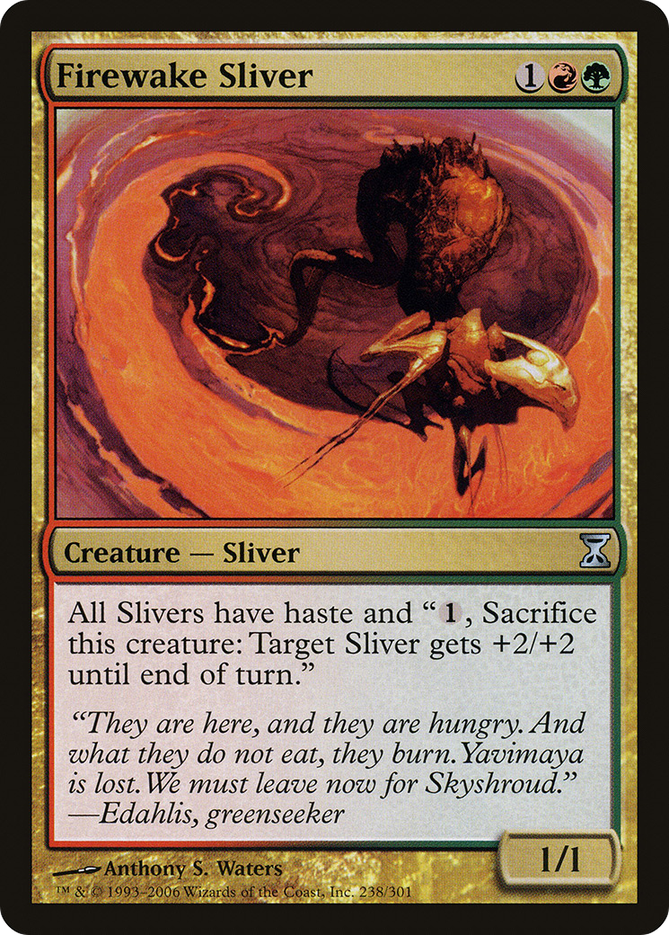 Firewake Sliver (TSP-238) [Time Spiral]