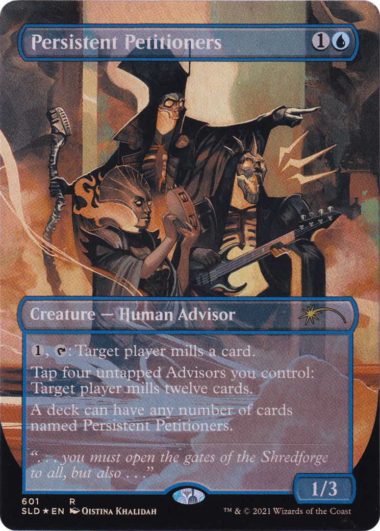 Persistent Petitioners (SLD-601) (Borderless) [Secret Lair Drop] Foil