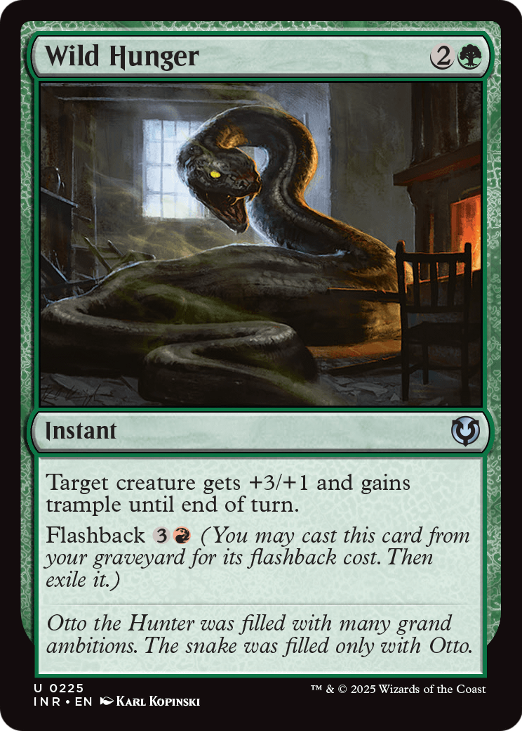 Wild Hunger - Foil [Innistrad Remastered]