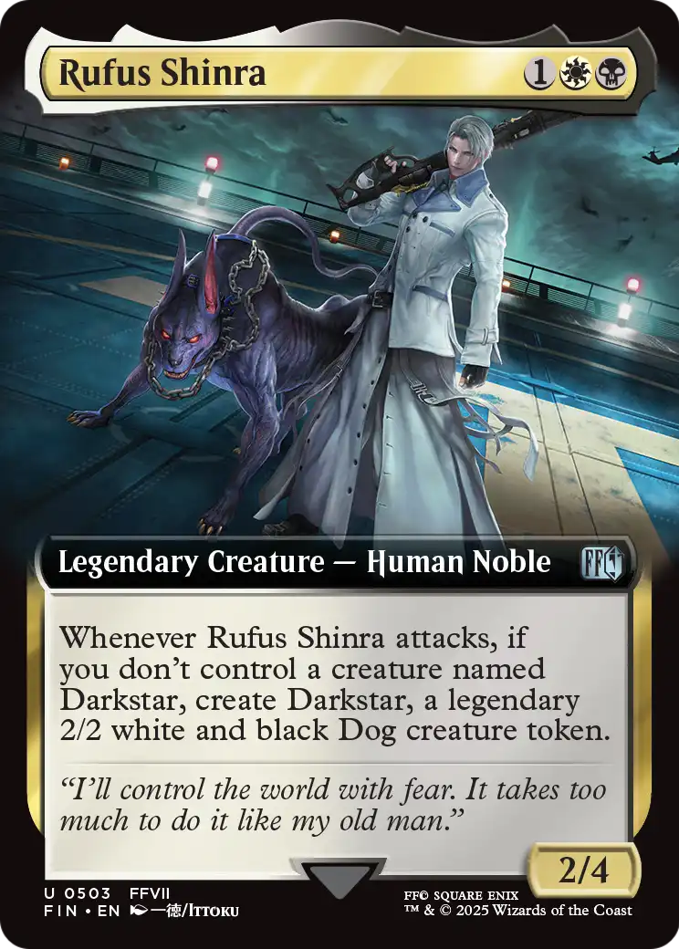 Rufus Shinra (Extended Art) (FIN-503) [FINAL FANTASY]