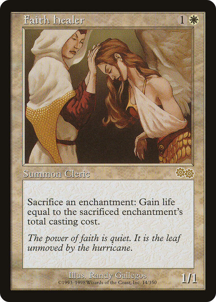 Faith Healer (USG-014) [Urza's Saga]