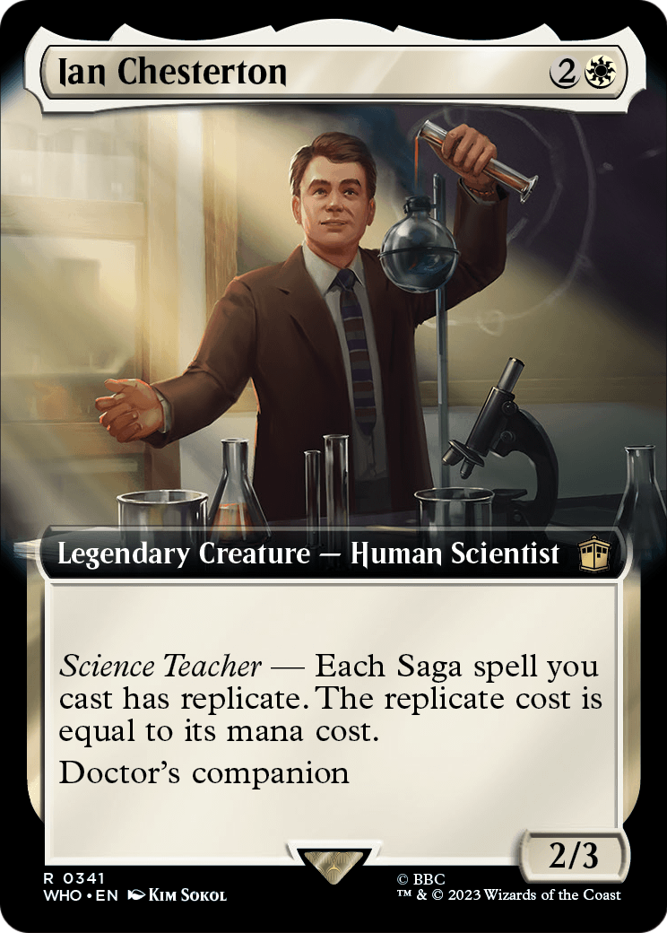 Ian Chesterton (Extended Art) (WHO-341) [Doctor Who]
