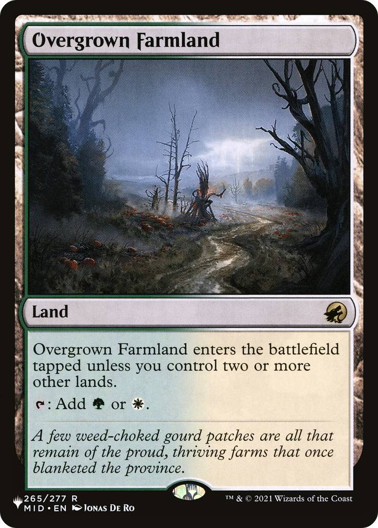 Overgrown Farmland (LIST-265/277) [The List]