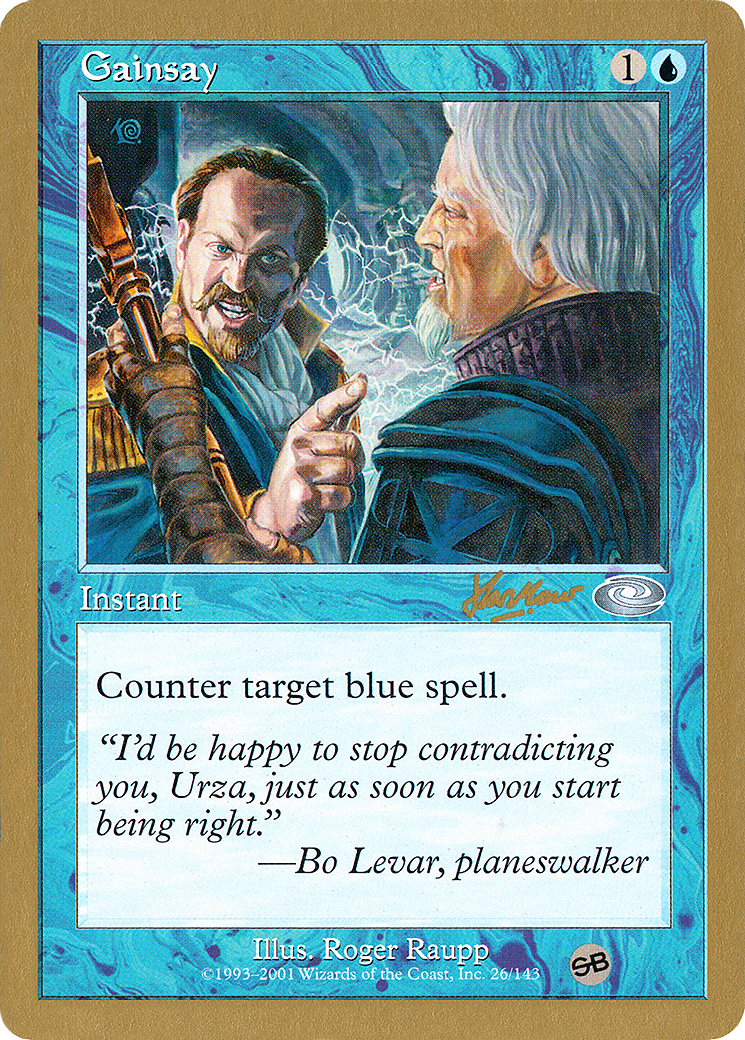 Gainsay - 2002 Sim Han How (PLS) (SB) [World Championship Decks 2002]