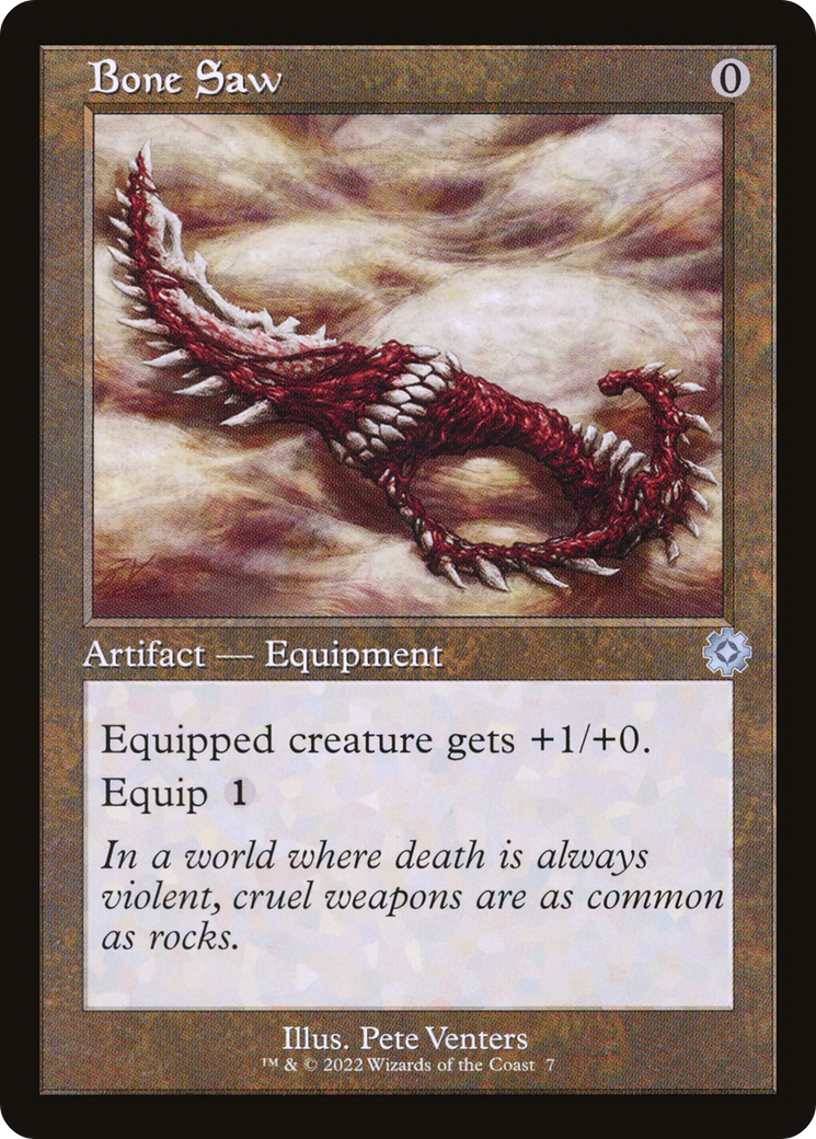 Bone Saw (BRR-007) [The Brothers' War Retro Artifacts]