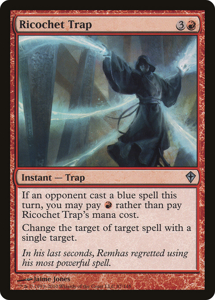 Ricochet Trap (WWK-087) [Worldwake] Foil