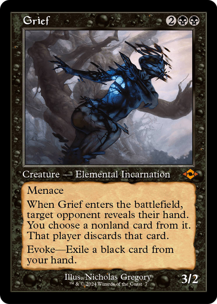 Grief (Retro Frame) (MH2-007) [Modern Horizons 2 Timeshifts]