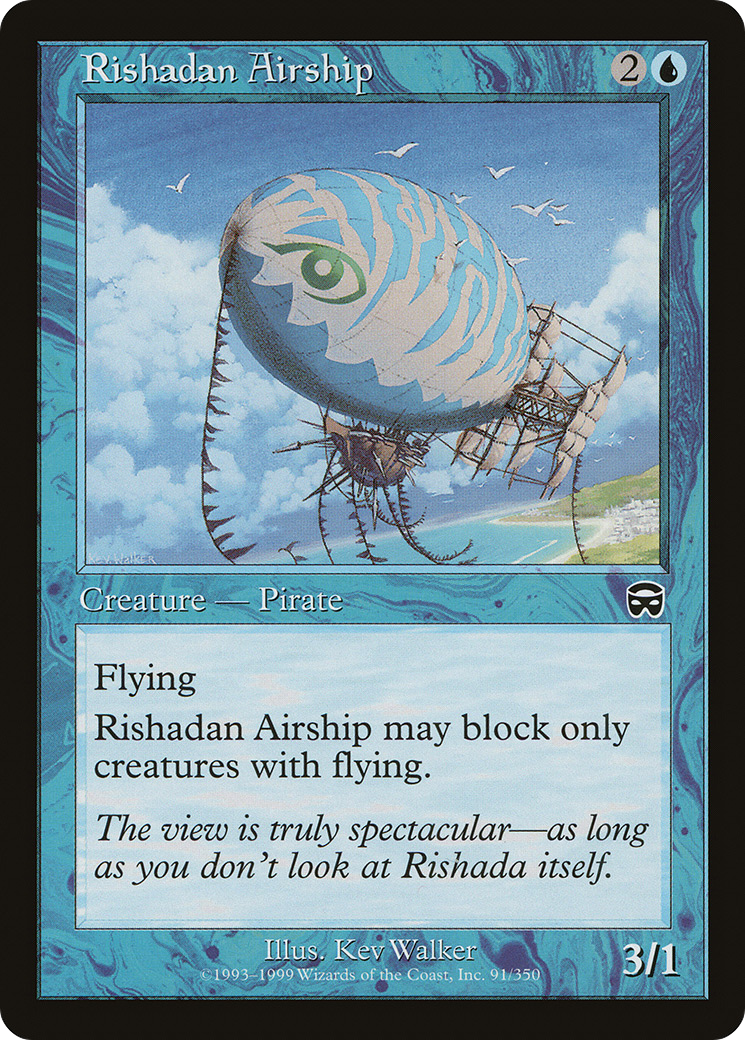 Rishadan Airship (MMQ-091) [Mercadian Masques]