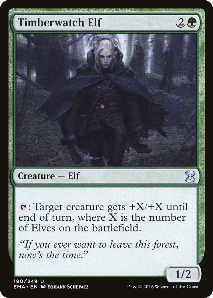Timberwatch Elf (EMA-190) [Eternal Masters]