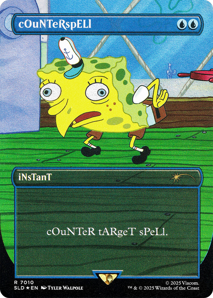cOuNTeRspELl (SLD-7010) (Rainbow Foil) (Borderless) [Secret Lair Drop] Foil