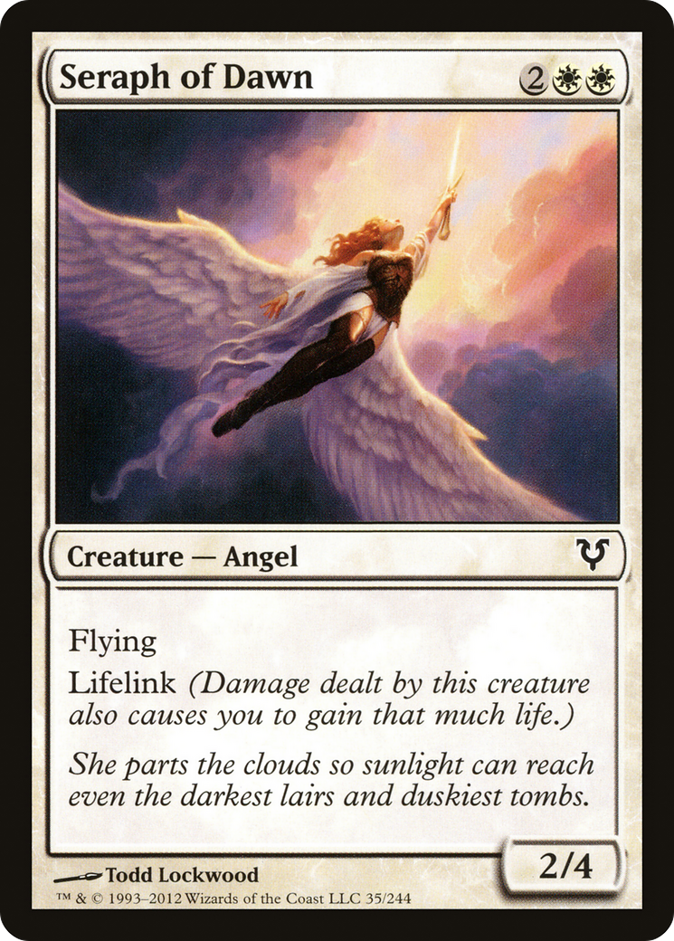 Seraph of Dawn (AVR-035) [Avacyn Restored]