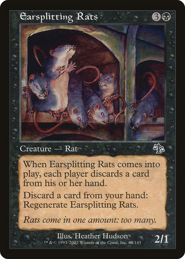 Earsplitting Rats (JUD-065) [Judgment] Foil