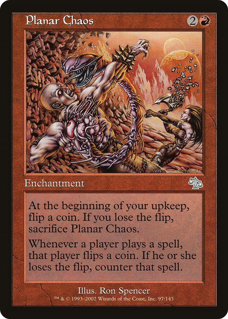 Planar Chaos (JUD-097) [Judgment] Foil