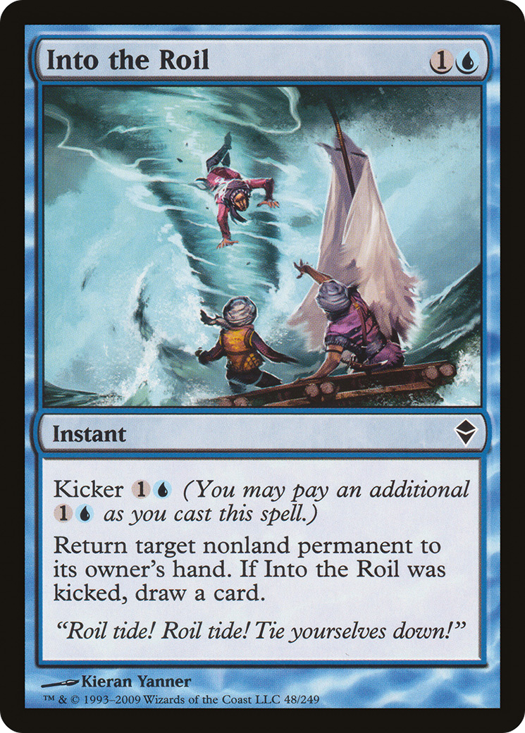 Into the Roil (ZEN-048) [Zendikar] Foil