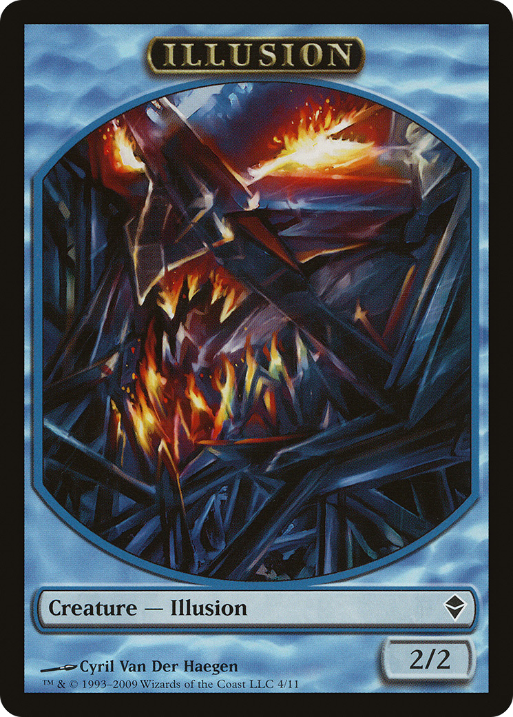 Illusion Token (ZEN-004) [Zendikar Tokens]