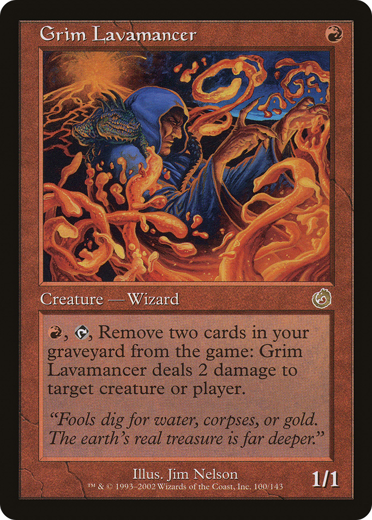 Grim Lavamancer (TOR-100) [Torment]