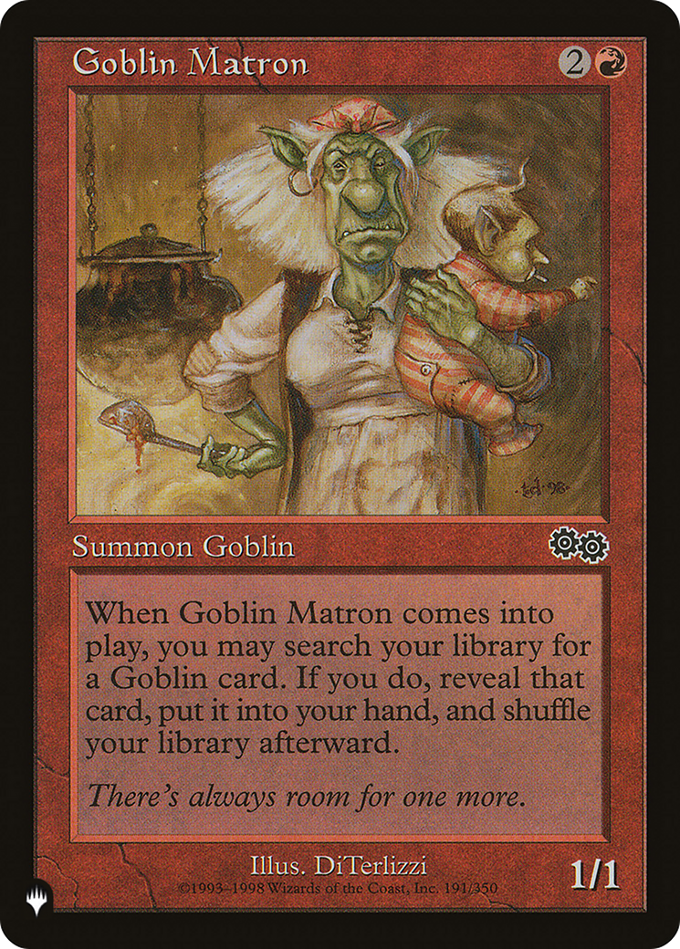 Goblin Matron (USG) (LIST-191/350) [The List]