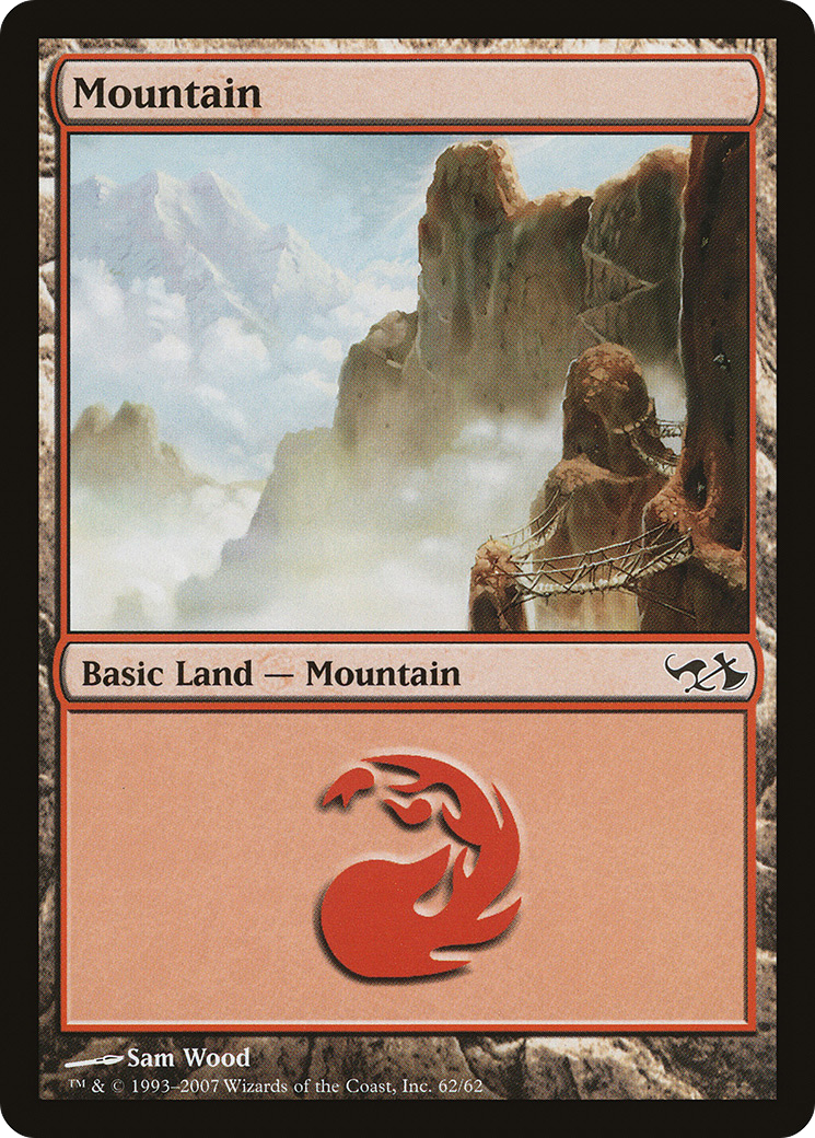Mountain (EVG-062) [Duel Decks: Elves vs. Goblins]