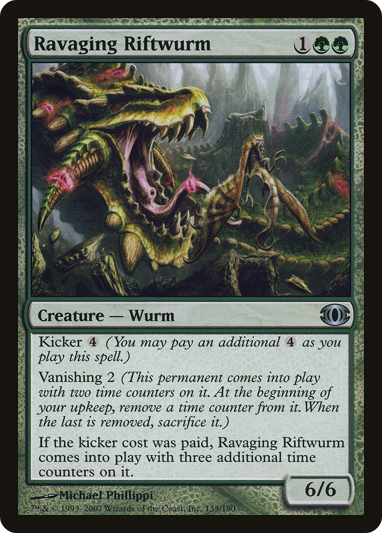 Ravaging Riftwurm (FUT-135) [Future Sight]