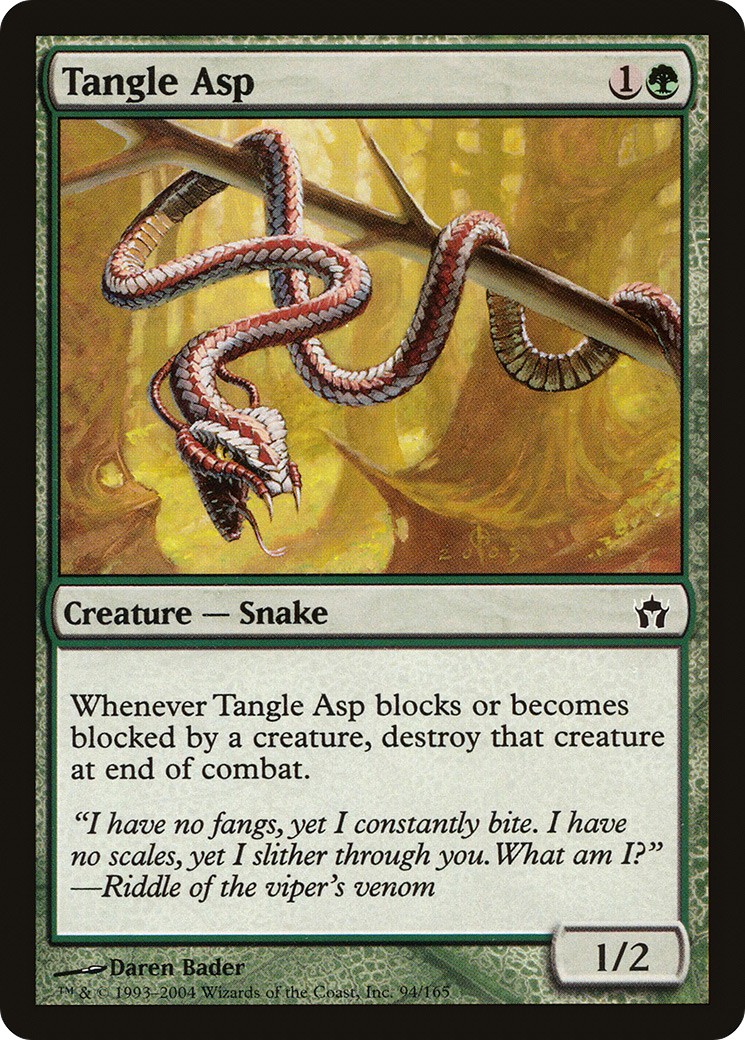 Tangle Asp (5DN-094) [Fifth Dawn] Foil