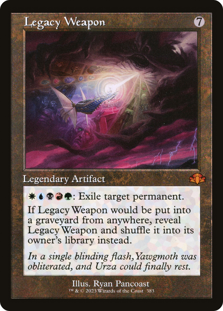 Legacy Weapon (Retro Frame) (DMR-383) [Dominaria Remastered]