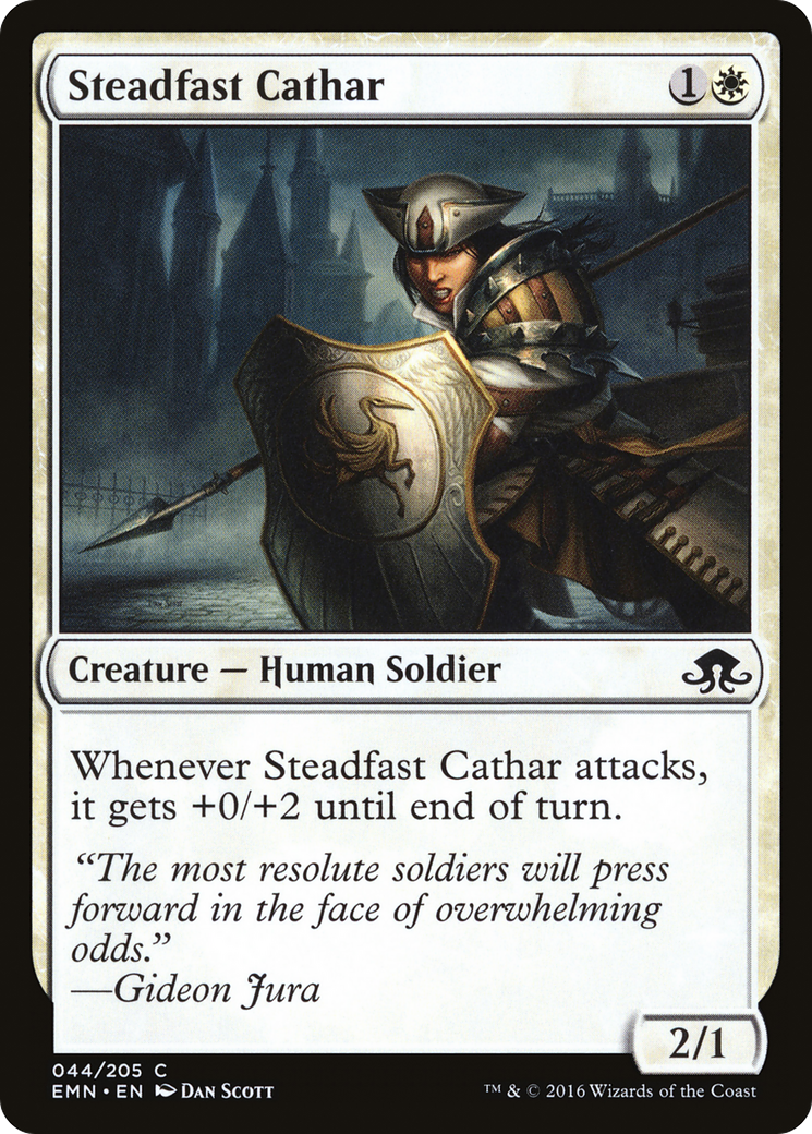 Steadfast Cathar (EMN-044) [Eldritch Moon]