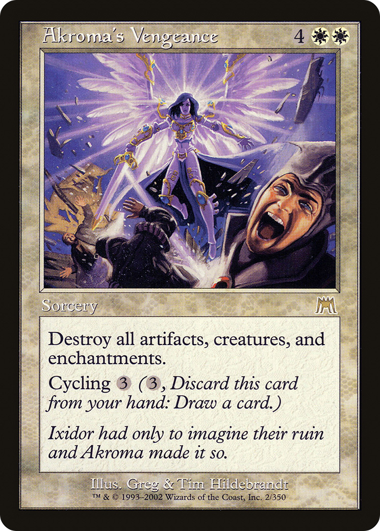 Akroma's Vengeance (ONS-002) [Onslaught] Foil