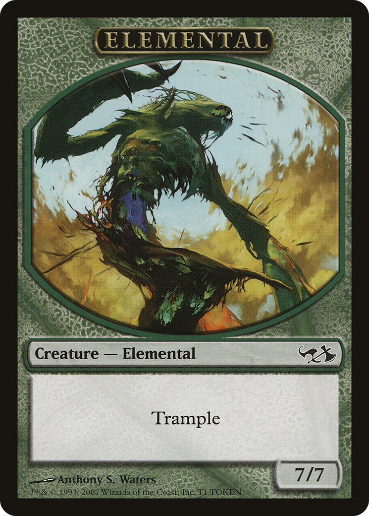 Elemental Token (EVG-0T1) [Duel Decks: Elves vs. Goblins Tokens]