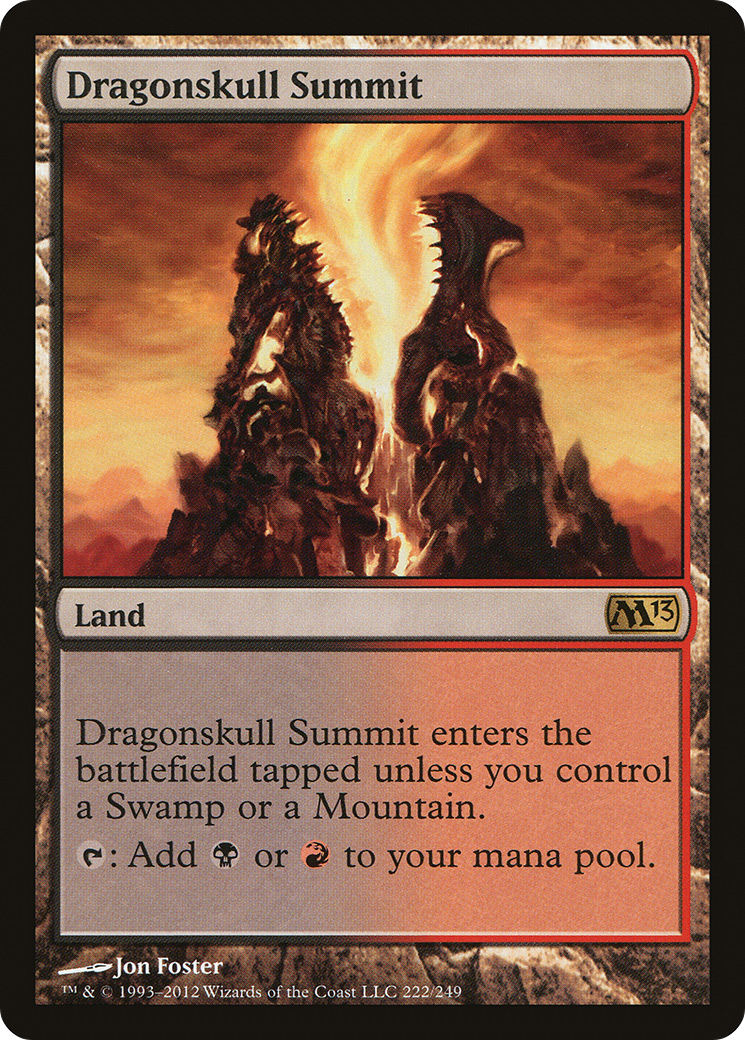 Dragonskull Summit (M13-222) [Magic 2013] Foil