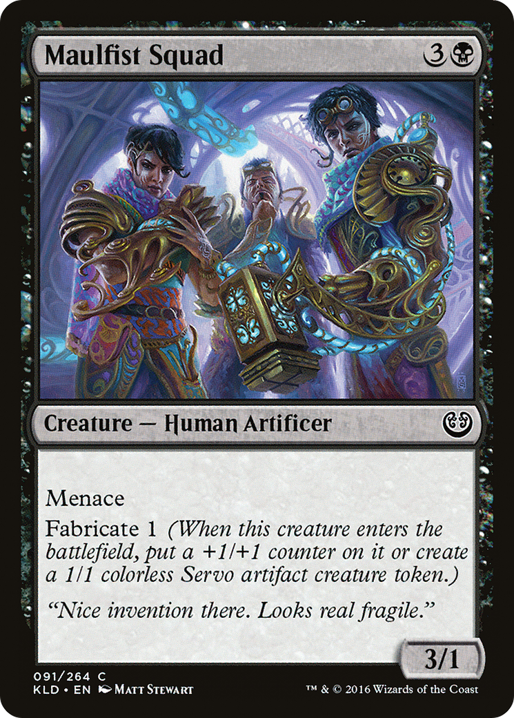 Maulfist Squad (KLD-091) [Kaladesh] Foil