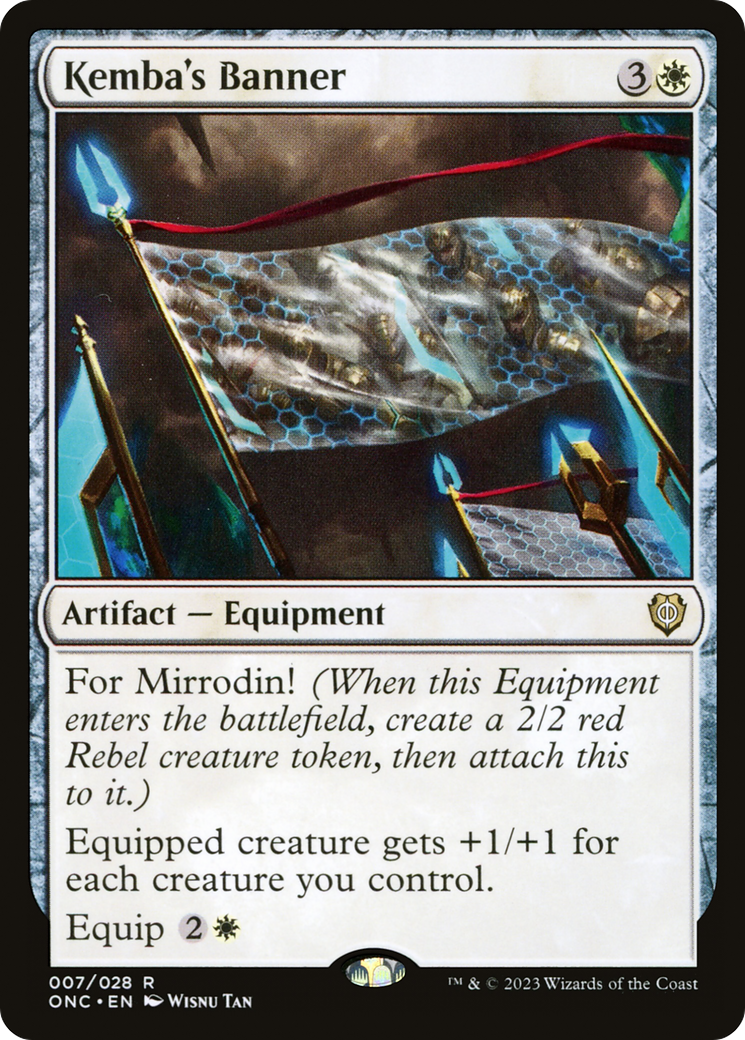 Kemba's Banner [Commander: Phyrexia: All Will Be One]