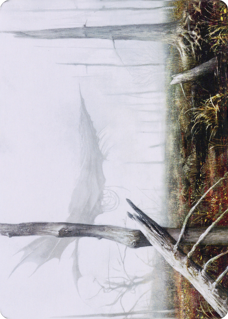 Swamp // Swamp (ADMU-064) (Borderless) [Dominaria United Art Series] Foil