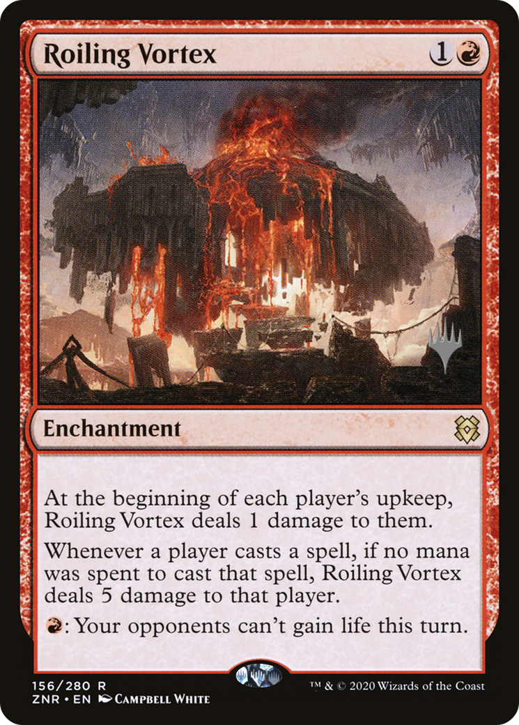 Roiling Vortex (PPZNR-156) [Promo Pack: Zendikar Rising Promos] Foil