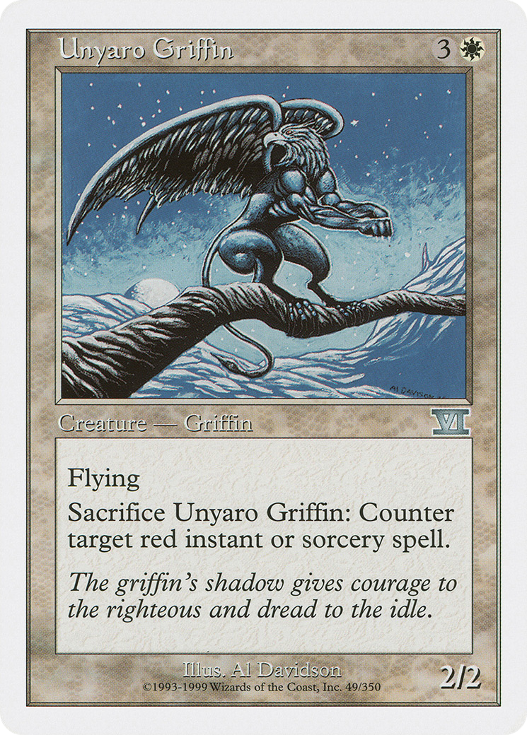 Unyaro Griffin (6ED-049) [Classic Sixth Edition]