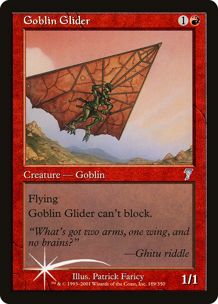Goblin Glider (7ED-189) [7th Edition] Foil