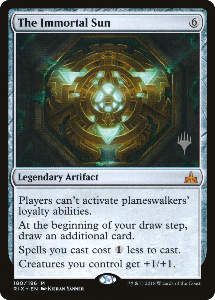 The Immortal Sun (PPM20-180) [Promo Pack: Rivals of Ixalan Promos]