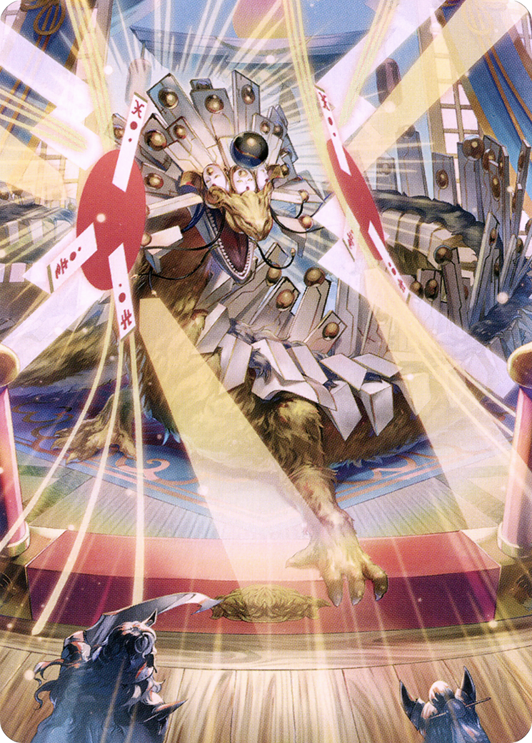 Spirit-Sister's Call // Spirit-Sister's Call (ANEO-075) (Borderless) [Neon Dynasty Art Series] Foil