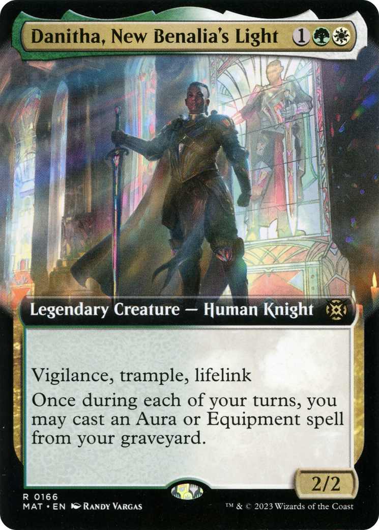 Danitha, New Benalia's Light (Extended Art) (MAT-166) [March of the Machine: The Aftermath]