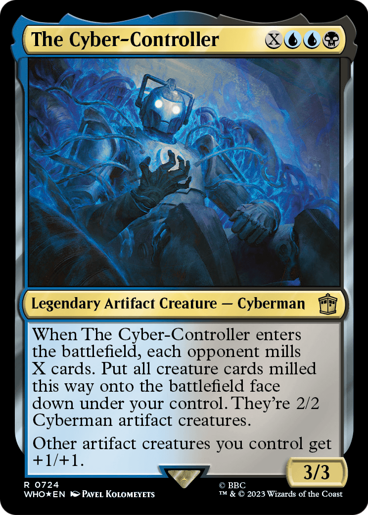 The Cyber-Controller (Surge Foil) (WHO-724) [Doctor Who] Foil