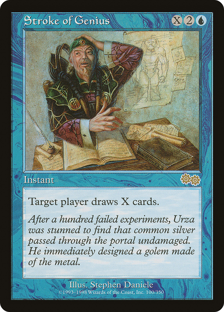 Stroke of Genius (USG-100) [Urza's Saga]