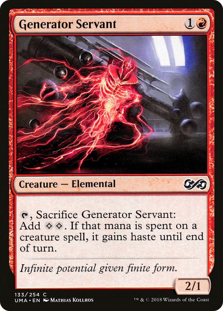 Generator Servant (UMA-133) [Ultimate Masters] Foil