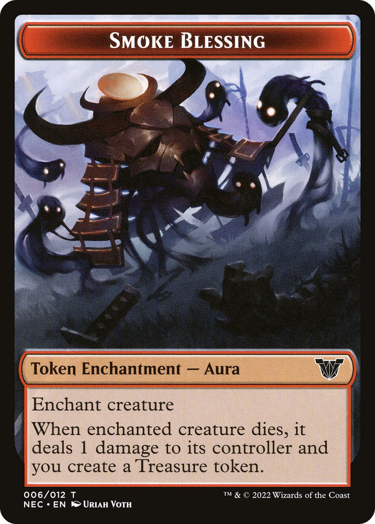 Smoke Blessing (TNEC-006) [Neon Dynasty Commander Tokens]