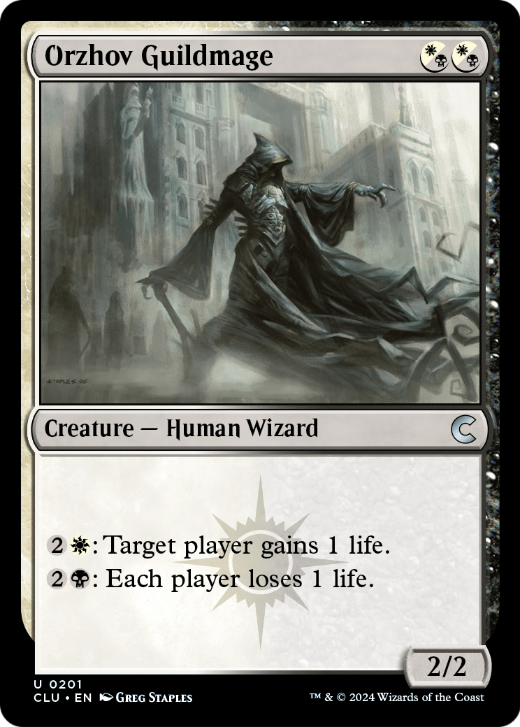 Orzhov Guildmage (CLU-201) [Ravnica: Clue Edition]